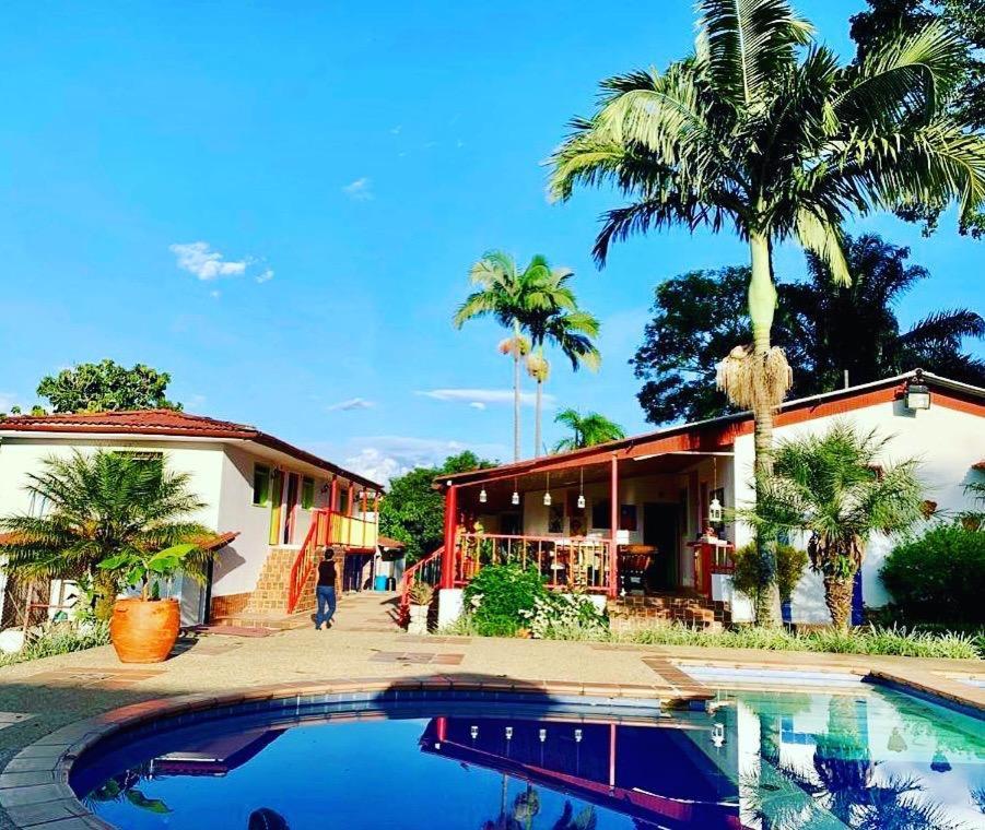 מונטנגרו Finca Hotel El Laurel - Parque Del Cafe מראה חיצוני תמונה